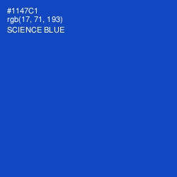 #1147C1 - Science Blue Color Image